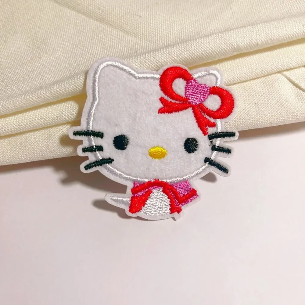 Cute hello Kitty-iron on patch